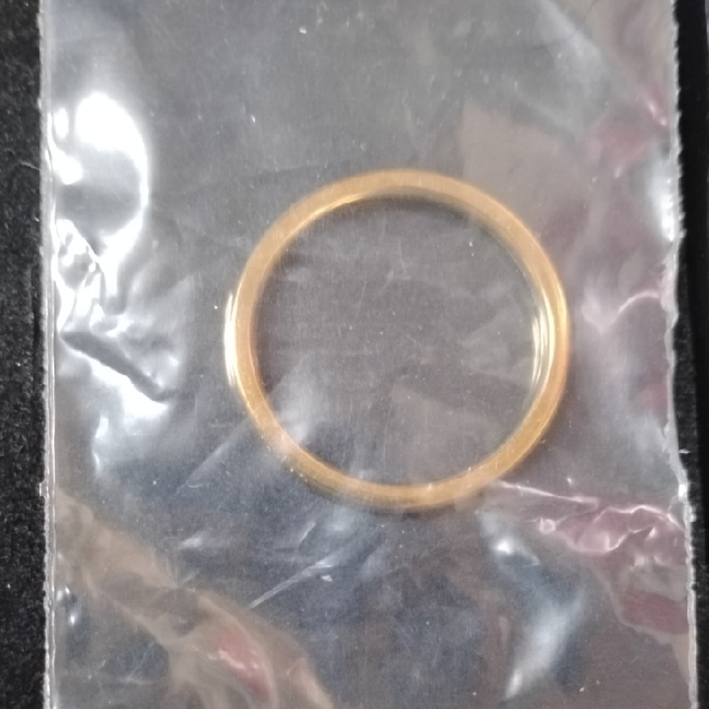 Titanium Size 7.5 Band Ring